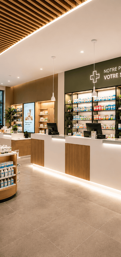 Comptoirs pharmaceutiques